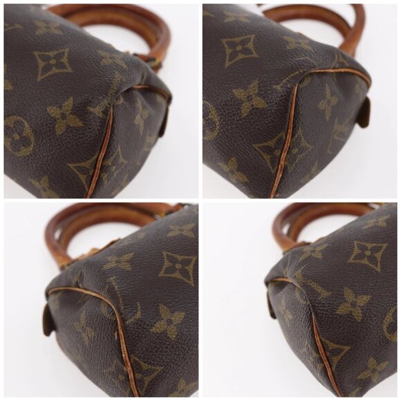 LOUIS VUITTON Monogram Mini Speedy Hand Bag M41534 LV Auth 149097 - Picture 14 of 16
